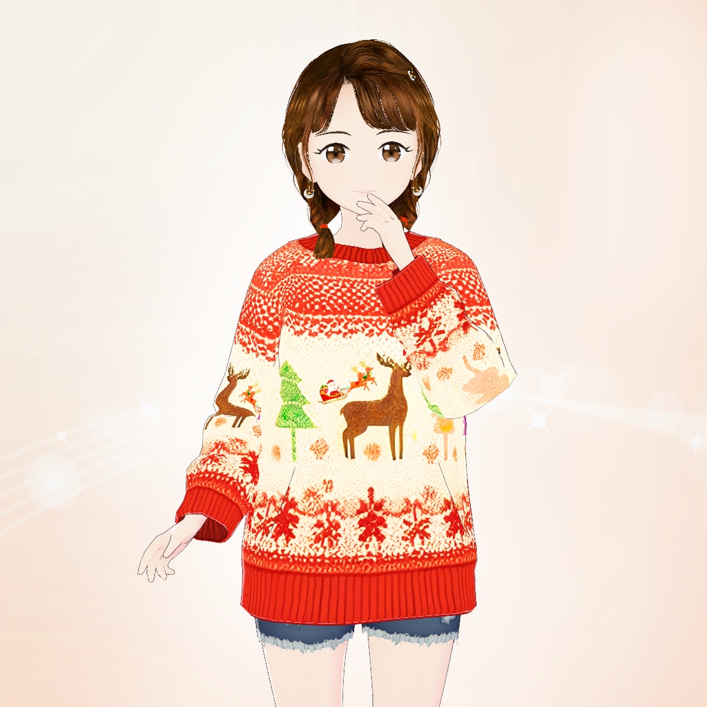【VRoid】アグリー・クリスマス・セーター