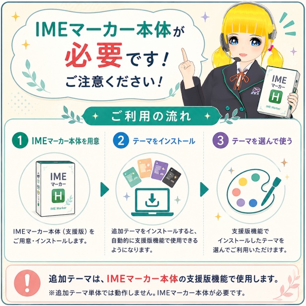 IMEマーカー用追加テーマ