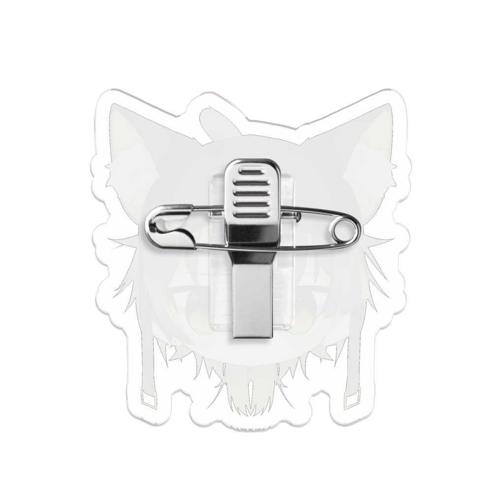 アクリルバッチ ー おまんじゅうかなり