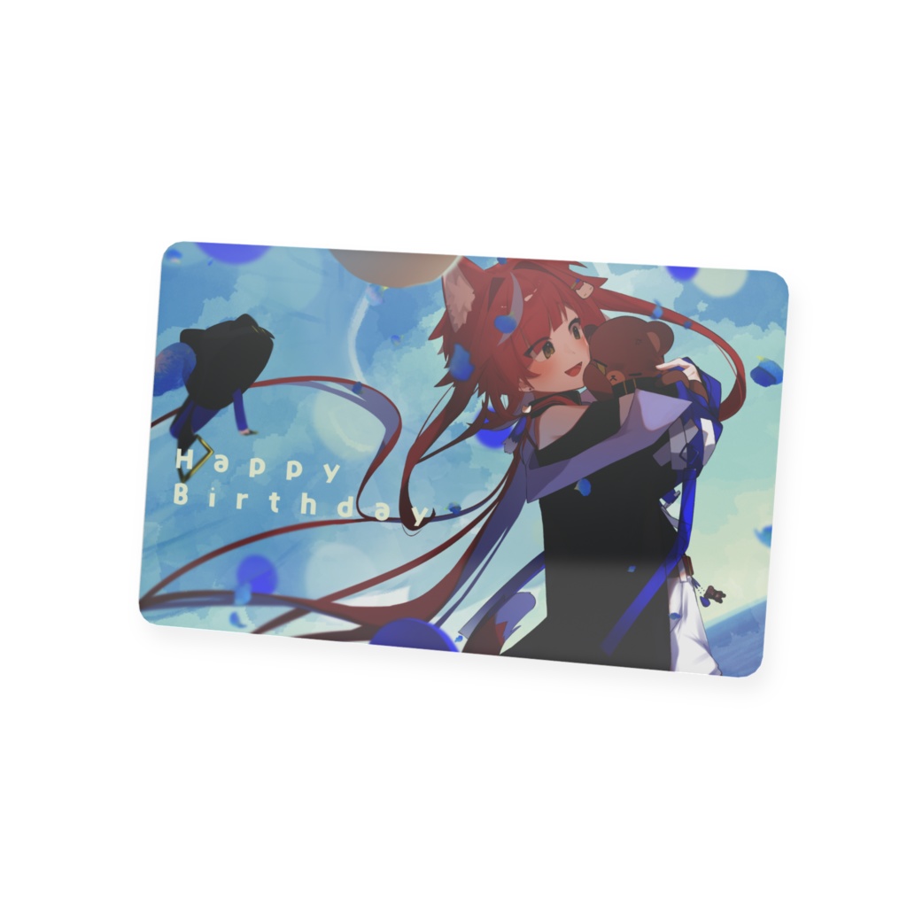 【🎉Birthday2026グッズ】プラスチックカード