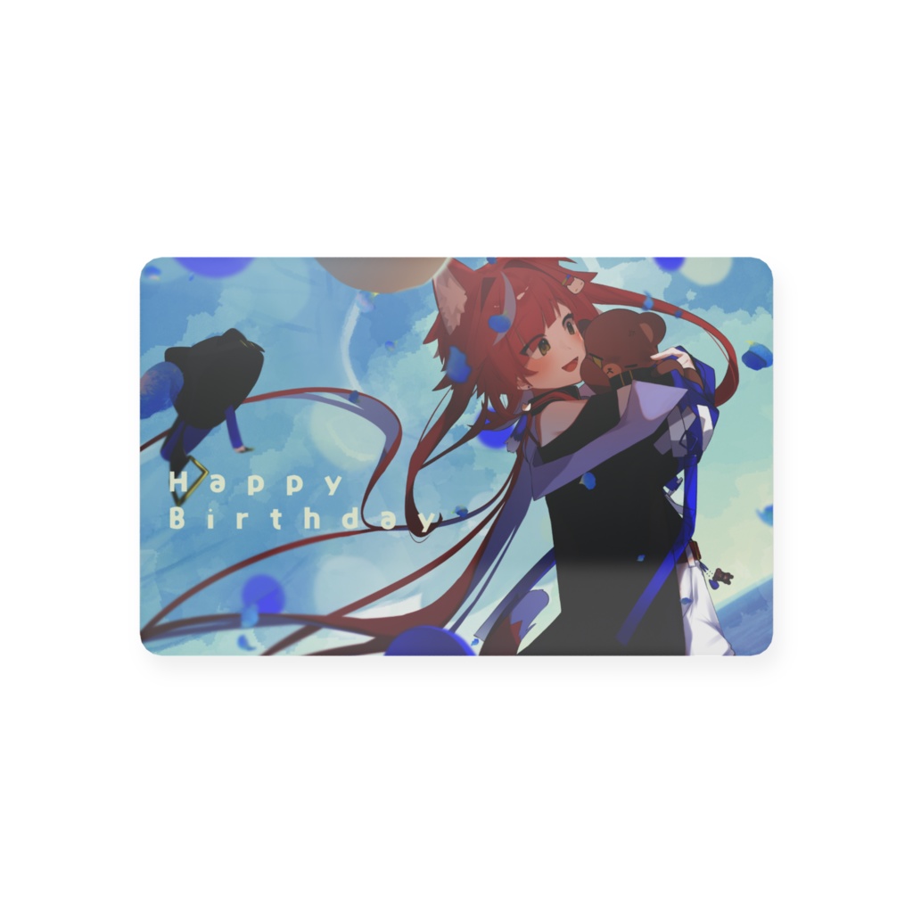 【🎉Birthday2026グッズ】プラスチックカード