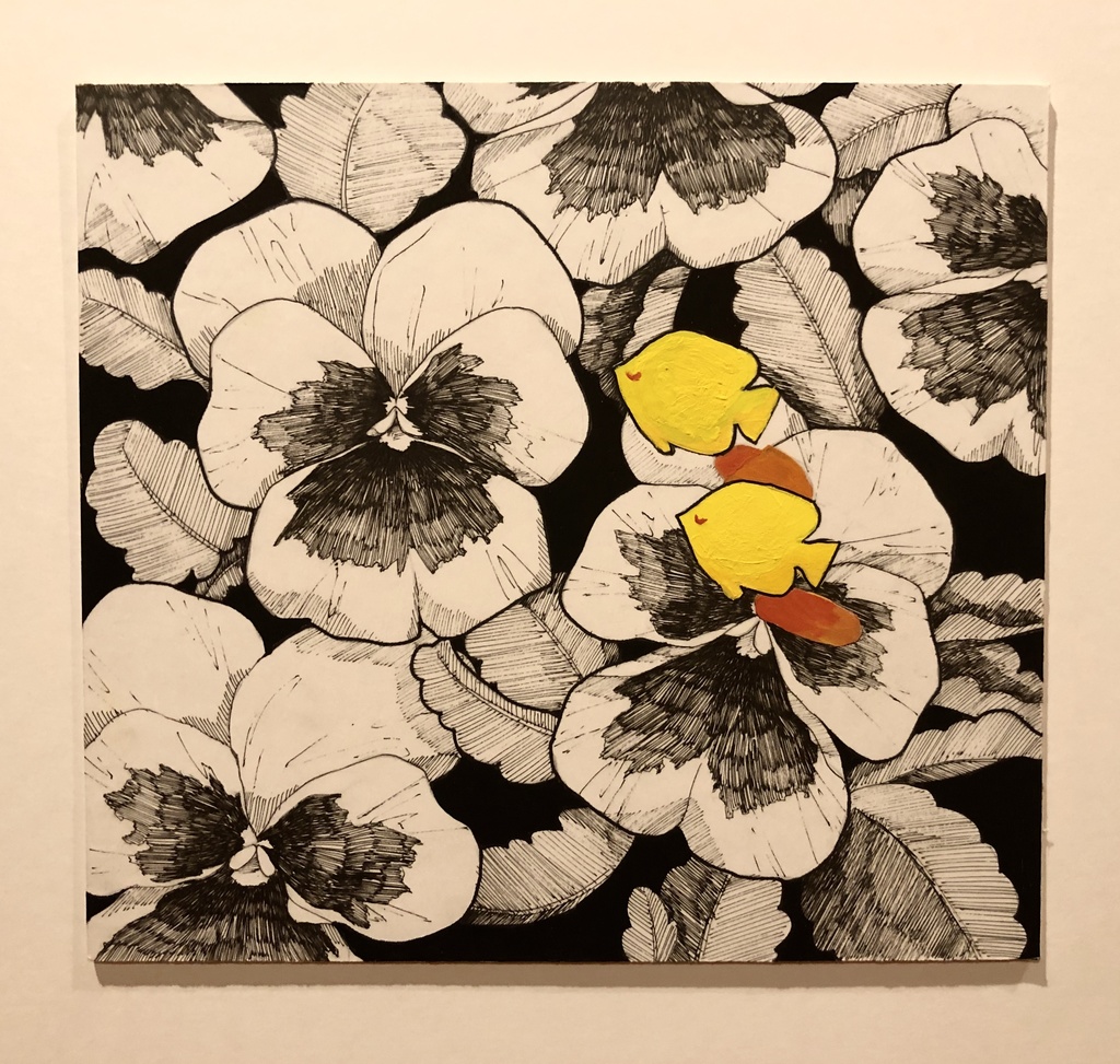 「つつましい幸せ」原画