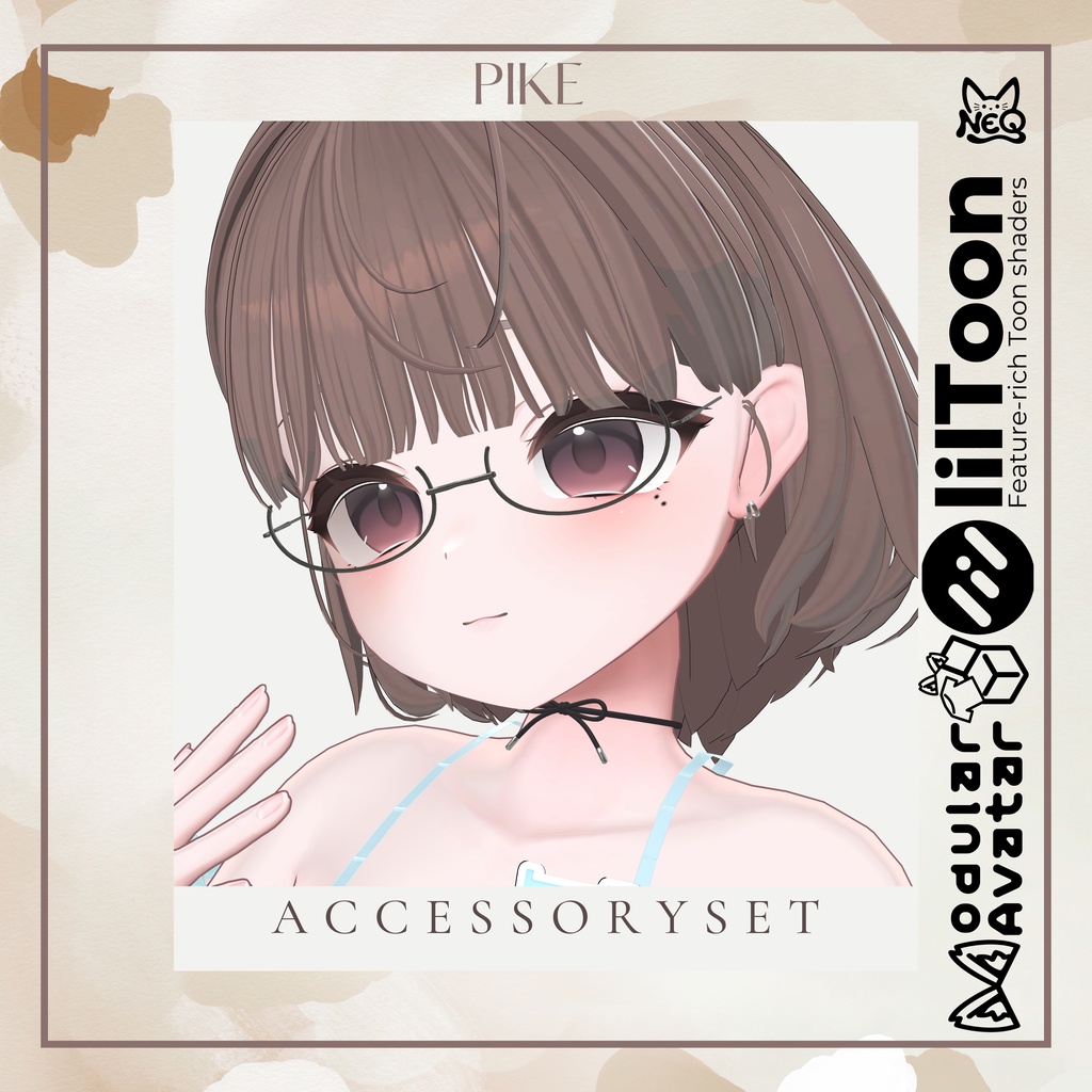 【全アバター】PIKE【アクセサリー4点セット】