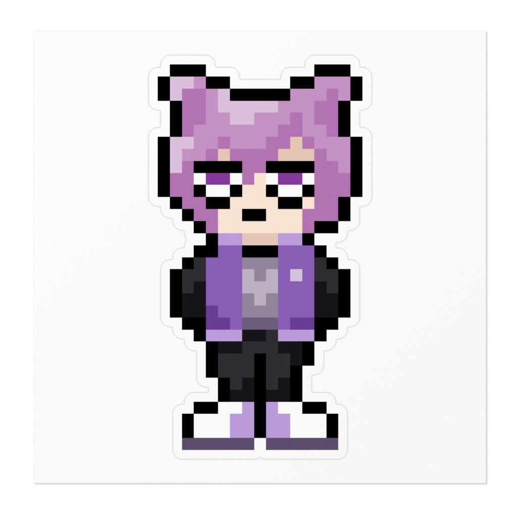 しゅばるつドットステッカー