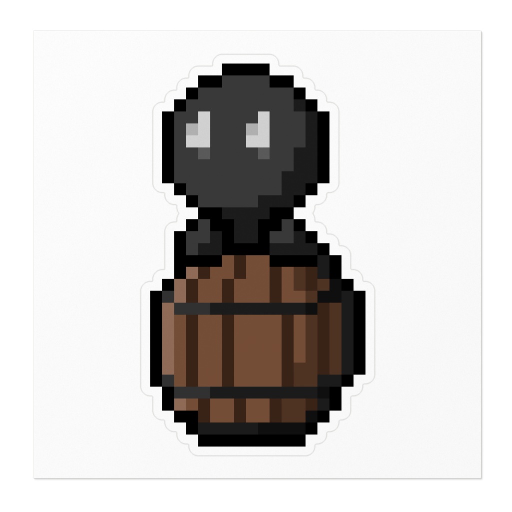 たかドットステッカー