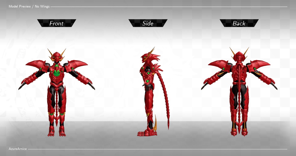 Highschool DxD - Issei Balance Breaker MMD Model