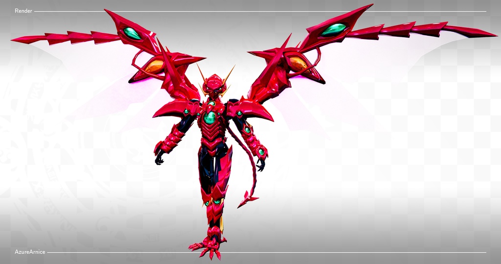 Highschool DxD - Issei Balance Breaker MMD Model