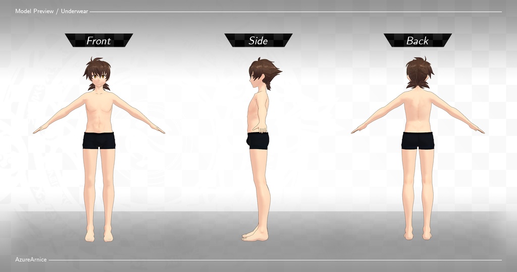 Highschool DxD - Issei Hyoudou MMD Model