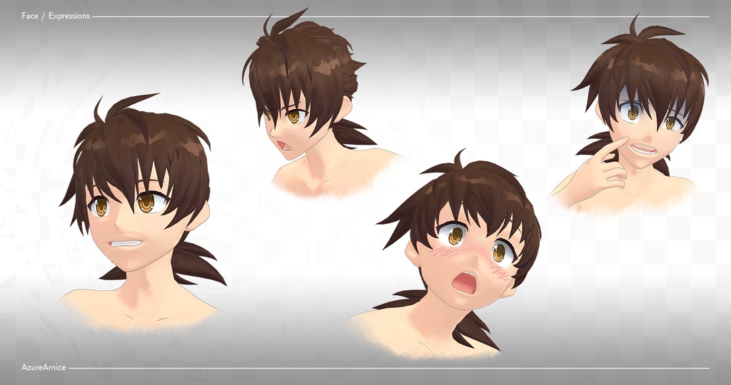 Highschool DxD - Issei Hyoudou MMD Model
