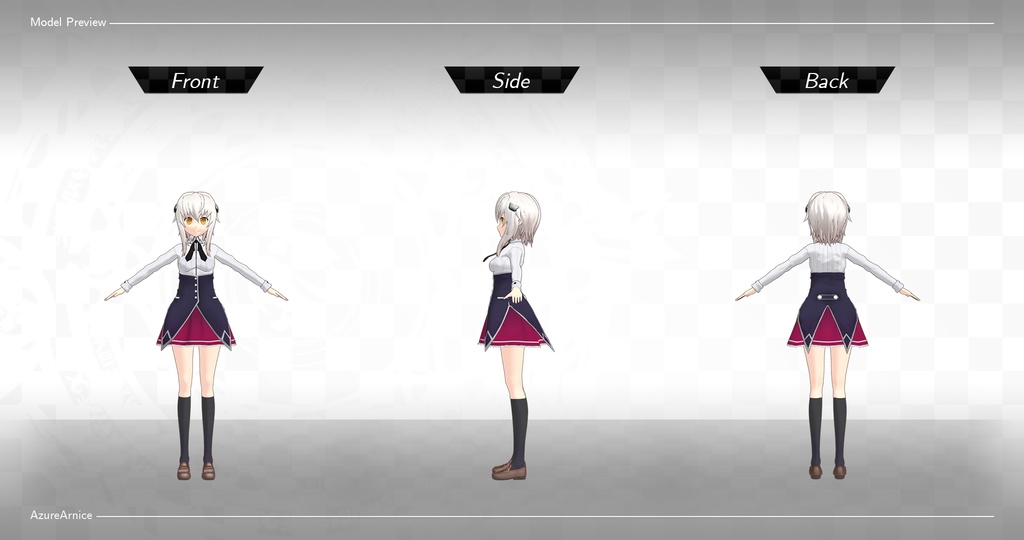 Highschool DxD - Koneko Toujou MMD Model