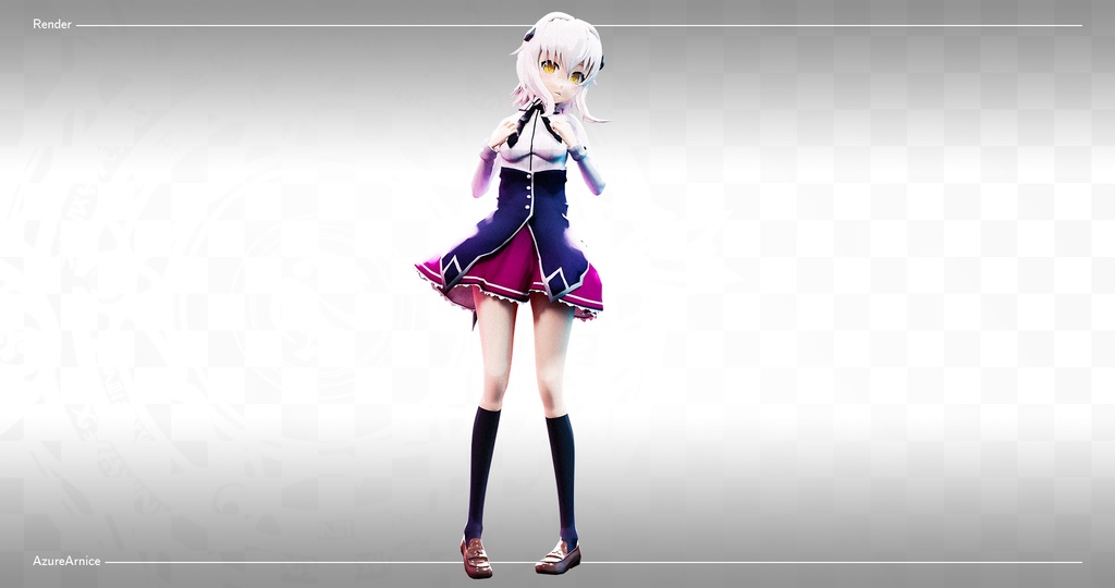 Highschool DxD - Koneko Toujou MMD Model