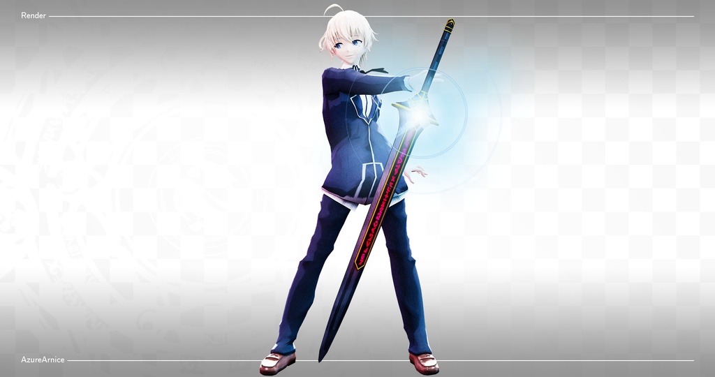 Highschool DxD - Yuuto Kiba MMD Model