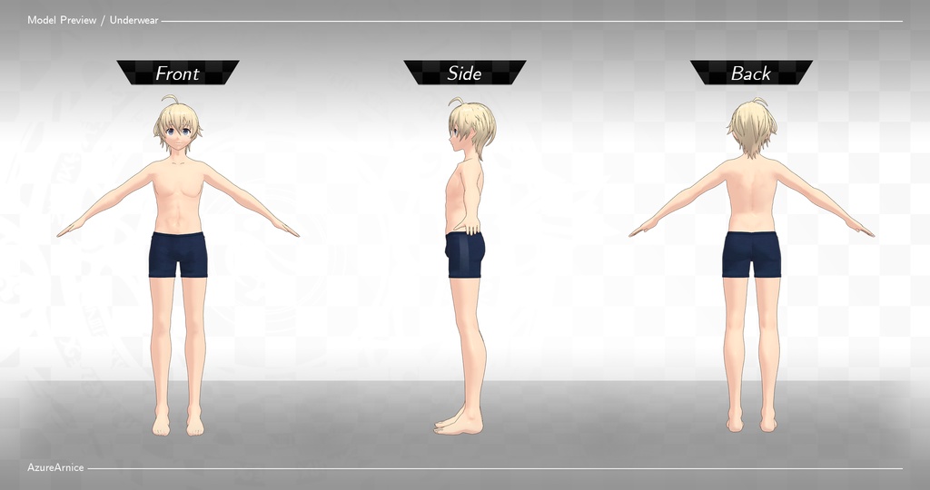 Highschool DxD - Yuuto Kiba MMD Model