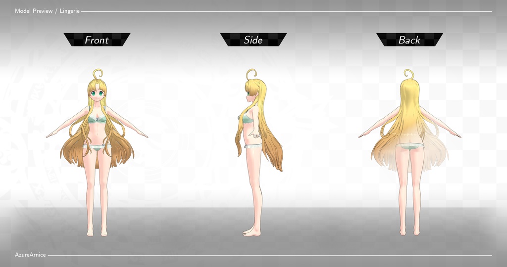 Highschool DxD - Asia Argento MMD Model