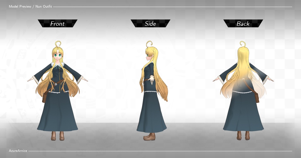 Highschool DxD - Asia Argento MMD Model