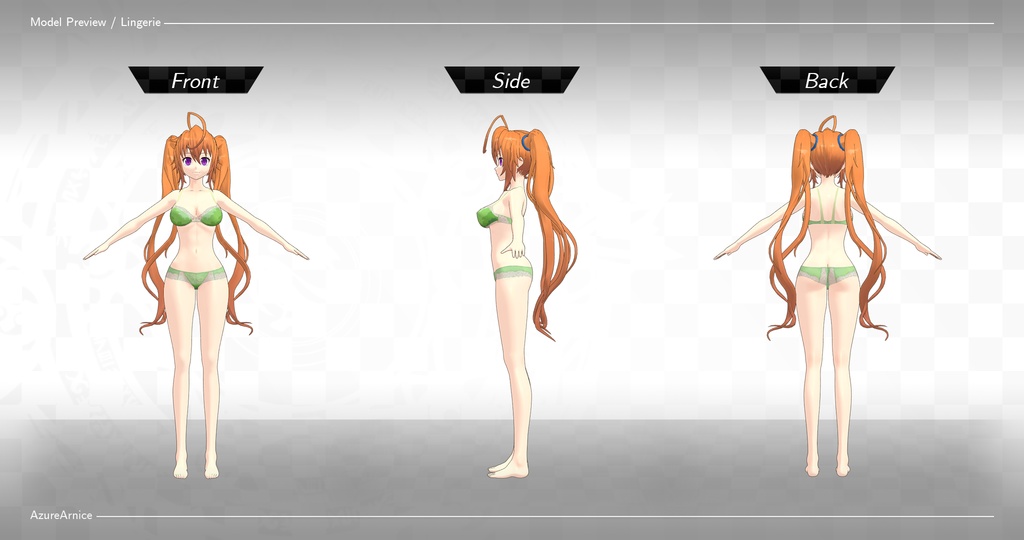 Highschool DxD - Irina Shidou MMD Model