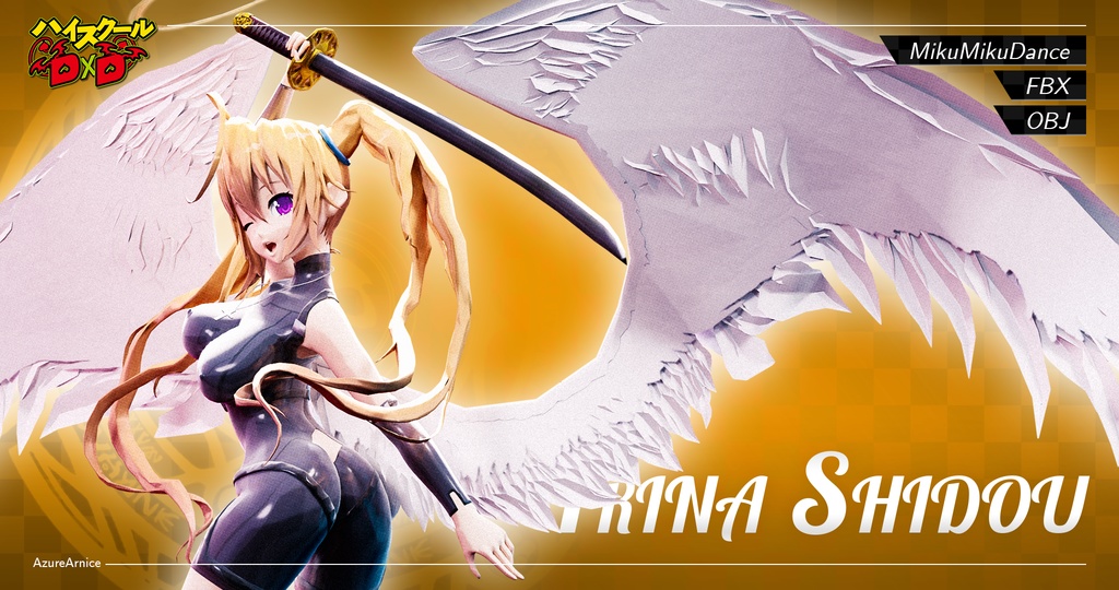 Highschool DxD - Irina Shidou MMD Model