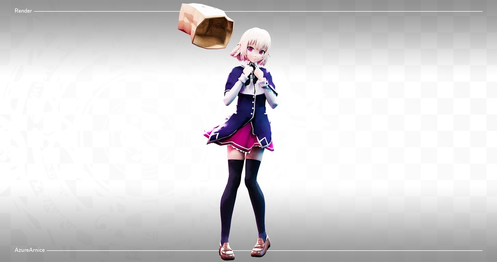 Highschool DxD - Gasper Vladi MMD Model