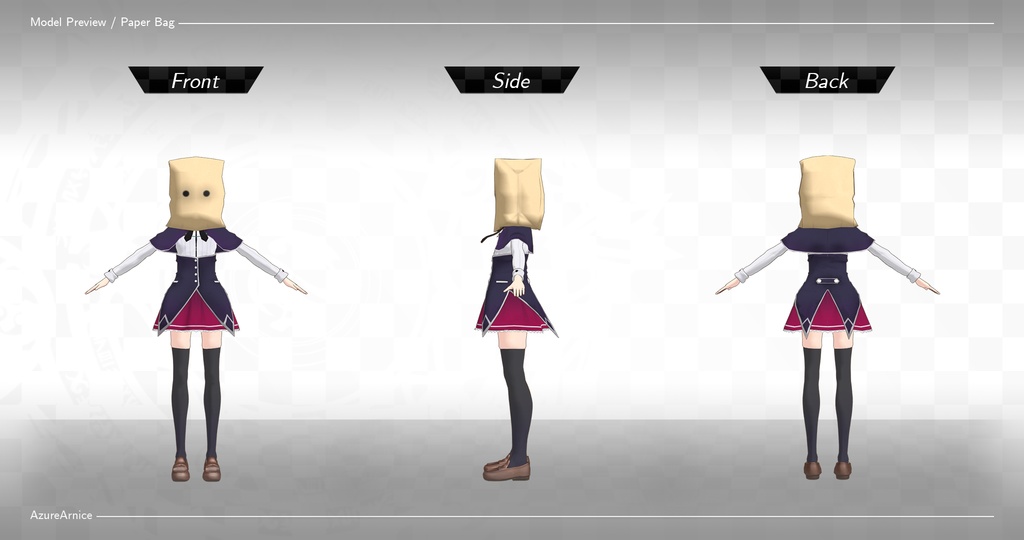 Highschool DxD - Gasper Vladi MMD Model