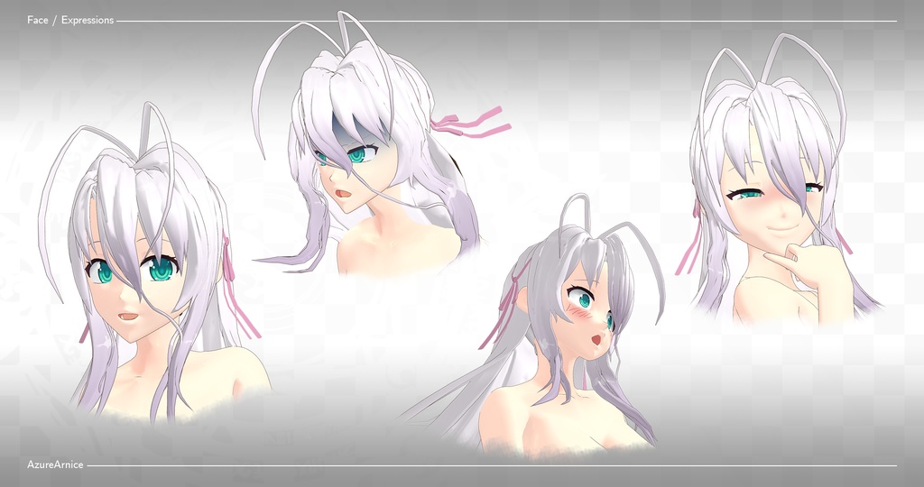 Highschool DxD - Rossweisse MMD Model