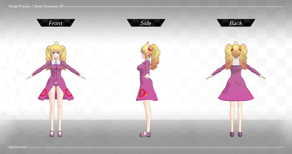 Highschool DxD - Ravel Phenex MMD Model