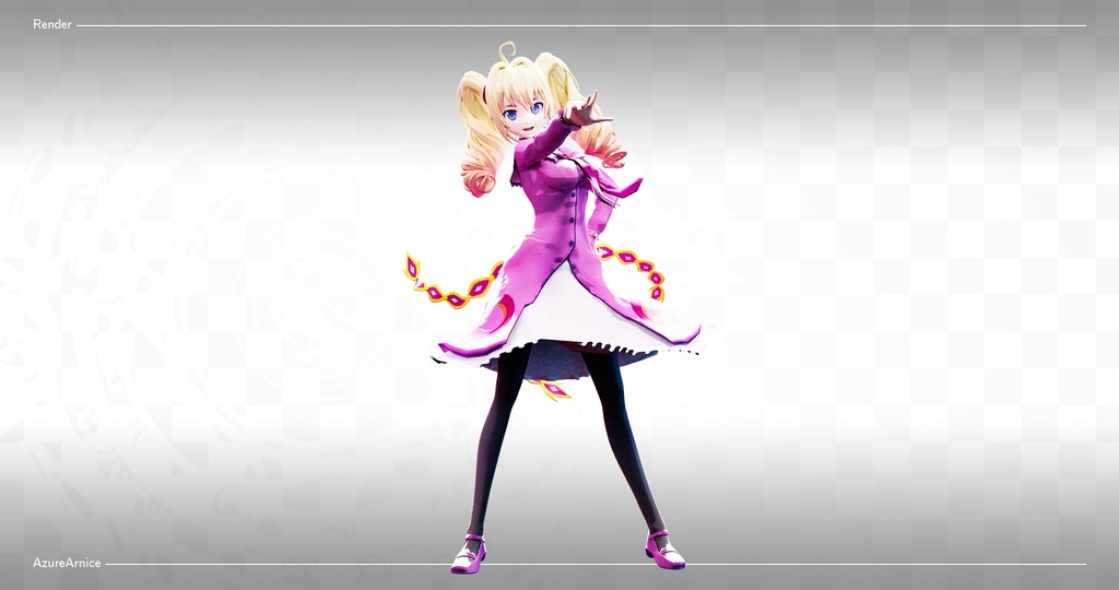 Highschool DxD - Ravel Phenex MMD Model