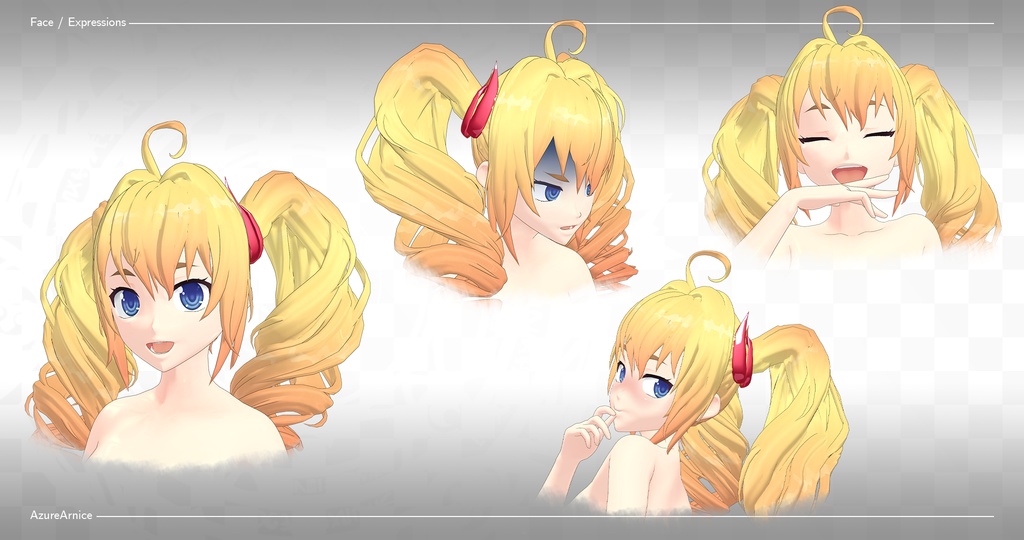 Highschool DxD - Ravel Phenex MMD Model
