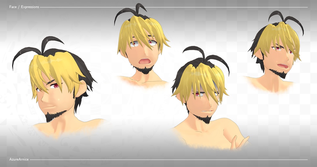 Highschool DxD - Azazel MMD Model