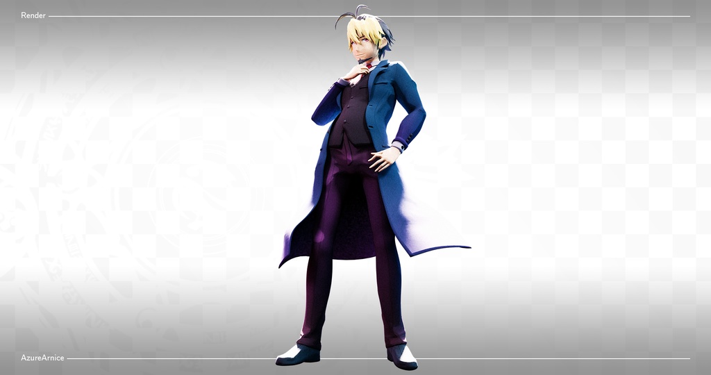 Highschool DxD - Azazel MMD Model