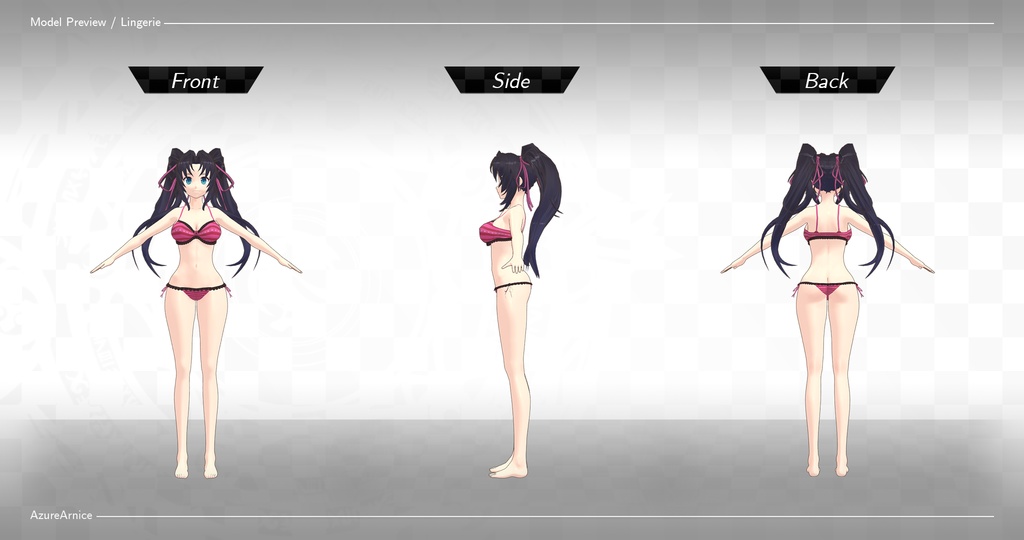 Highschool DxD - Serafall Leviathan MMD Model