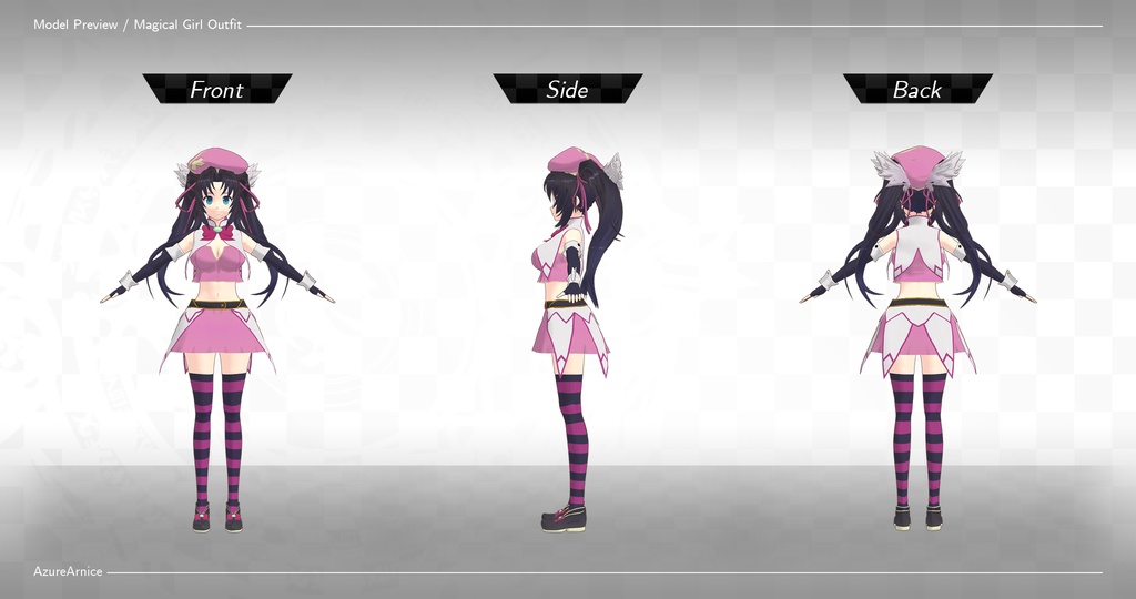 Highschool DxD - Serafall Leviathan MMD Model