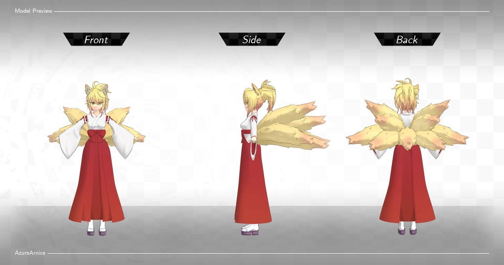 Highschool DxD - Kunou MMD Model