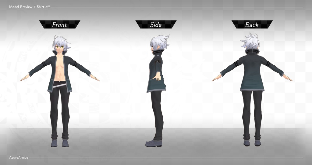 Highschool DxD - Vali Lucifer MMD Model