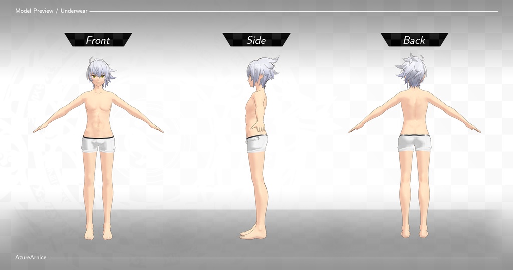 Highschool DxD - Vali Lucifer MMD Model