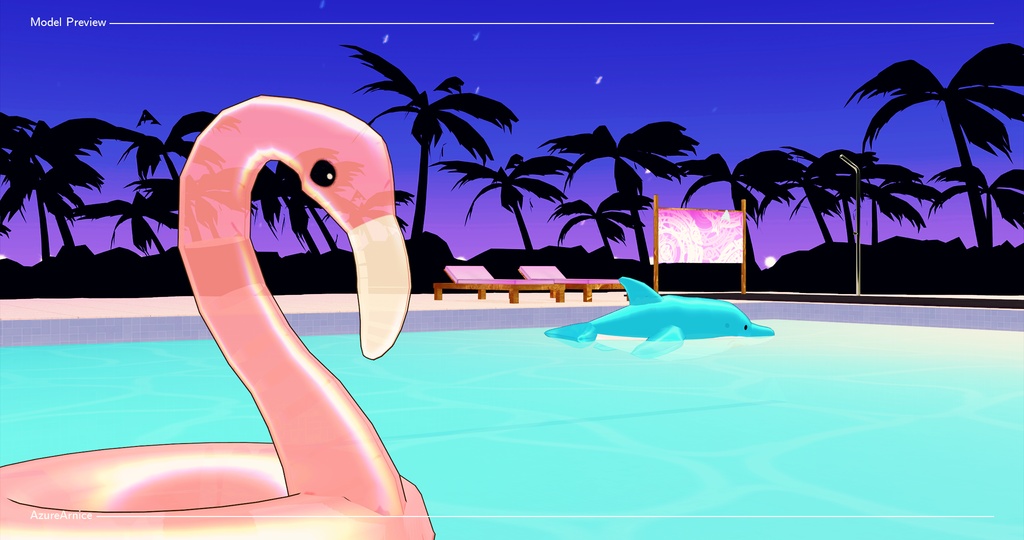 Highschool DxD - HERO Pool Stage MMD