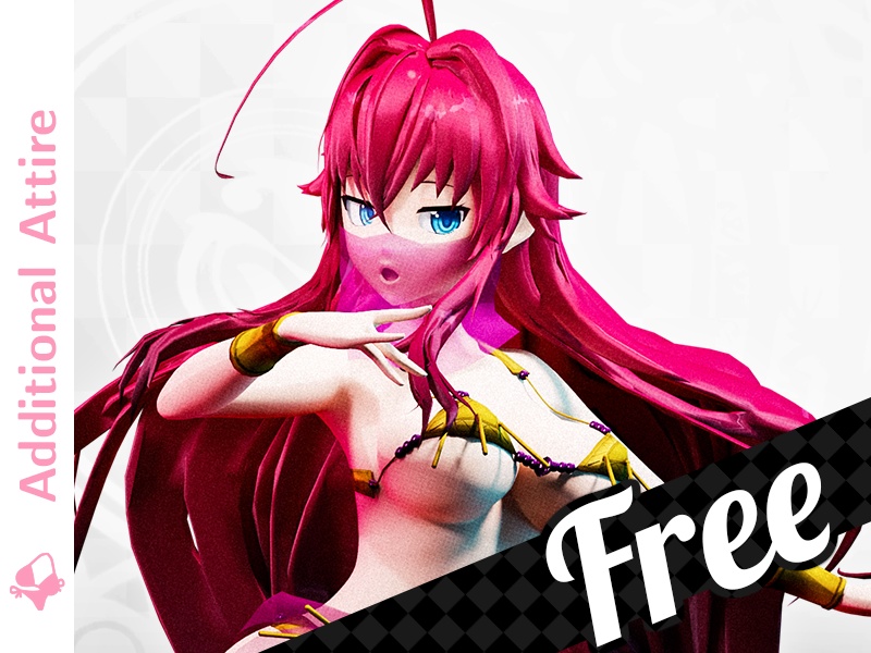 Highschool DxD - Belly Dancer - Additional Attire - MMD Model