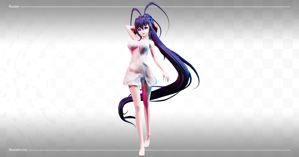 Highschool DxD - Bath Towels A - Additional Attire