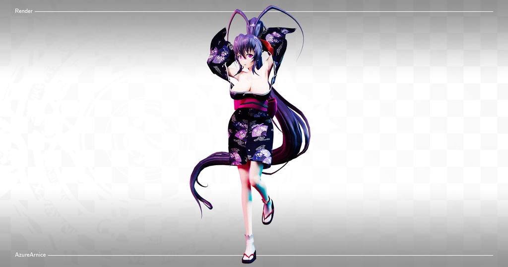 Highschool DxD - Kimonos - Additional Attire