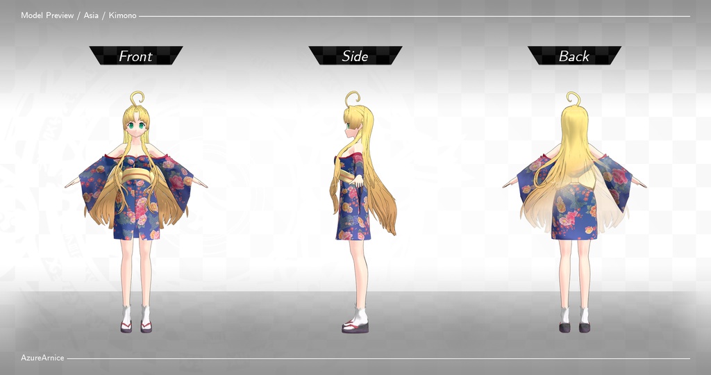 Highschool DxD - Kimonos - Additional Attire