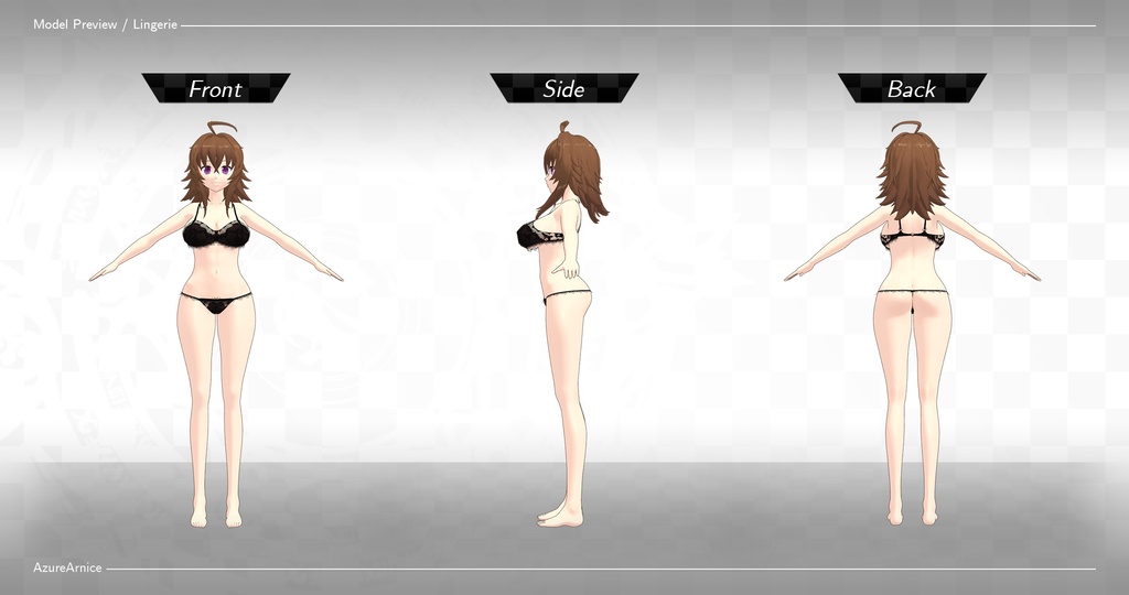 Highschool DxD - Venelana Gremory MMD Model