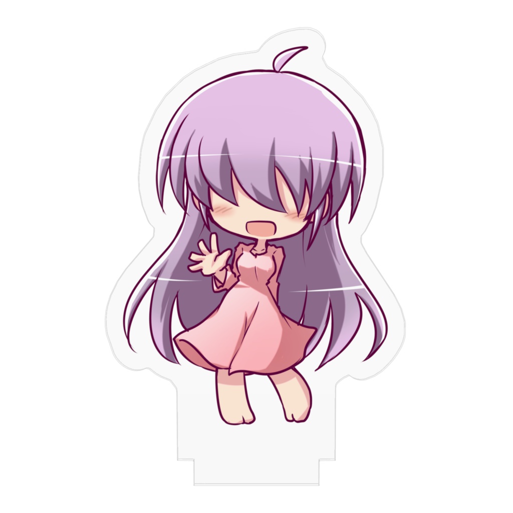 めかくれおねーさんアクリルフィギュア