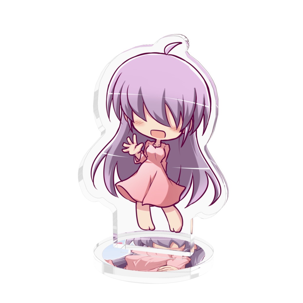 めかくれおねーさんアクリルフィギュア