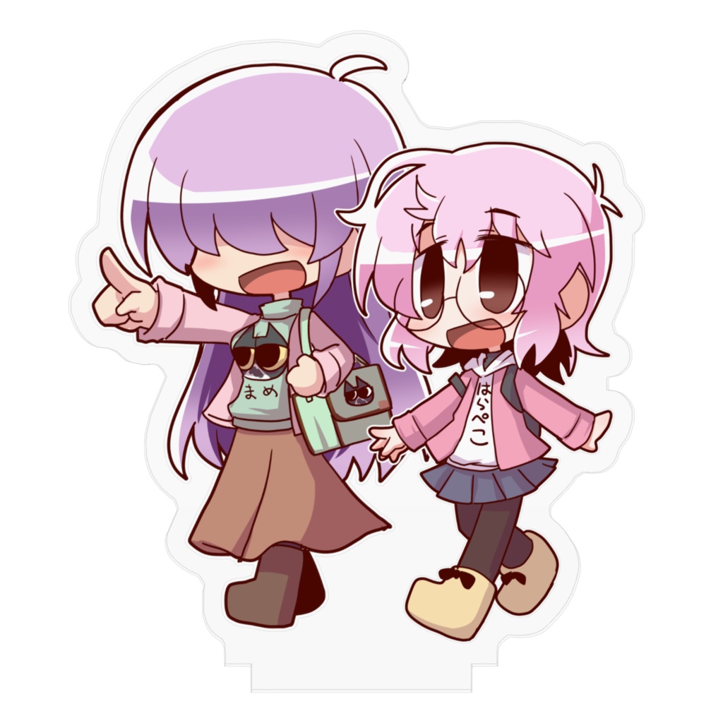 いっきゅうちゃんと友人Iさんアクリルフィギュア