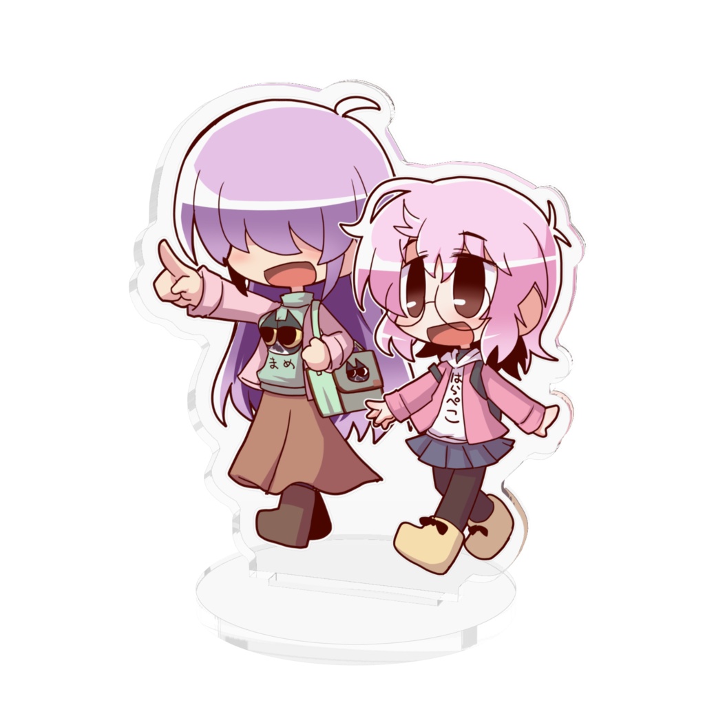 いっきゅうちゃんと友人Iさんアクリルフィギュア