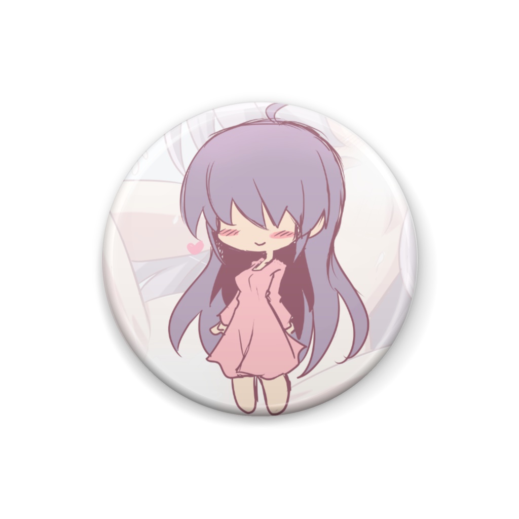 すじ1000キャラ缶バッヂ