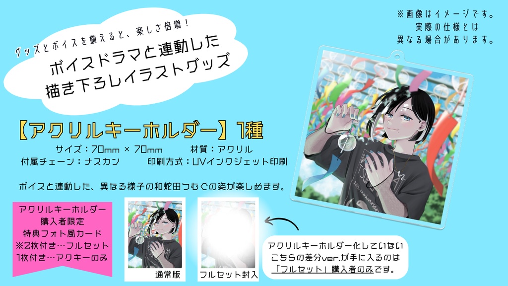 【再販】和蛇田つむぐ2.5周年記念ボイス&グッズ フルセット