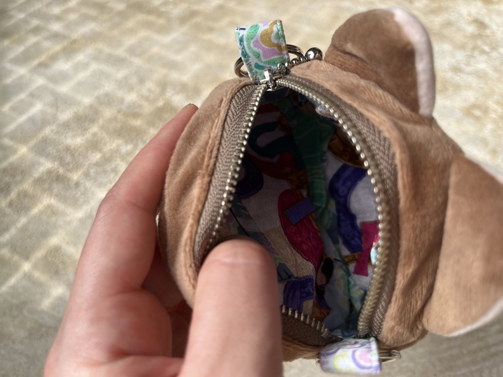 丸いー!ポーチ(たか柴②