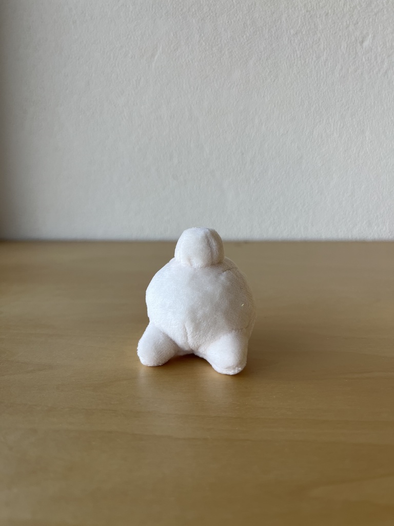 お尻だけ星人　お尻あり（しろ）