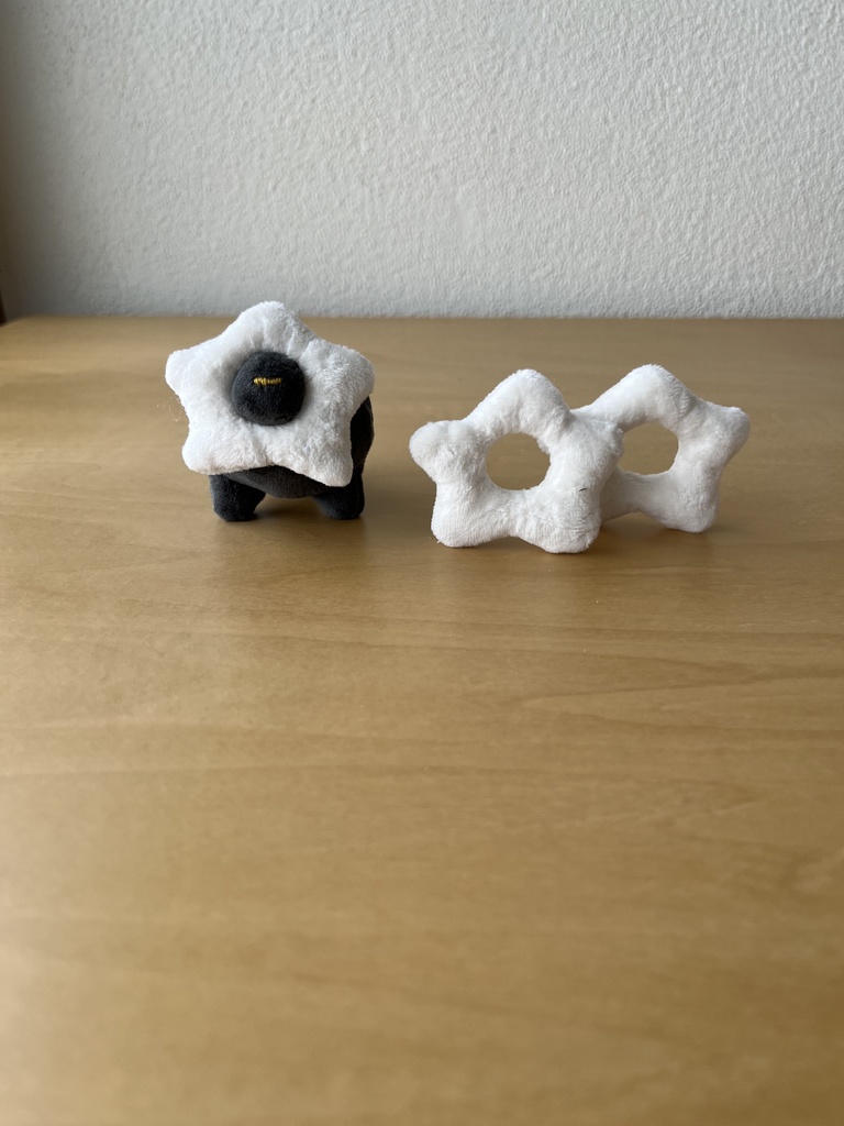 ほちの被り物　【白】