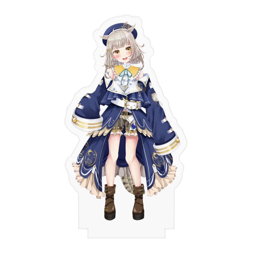 【通常衣装】夜白オルアクリルスタンド